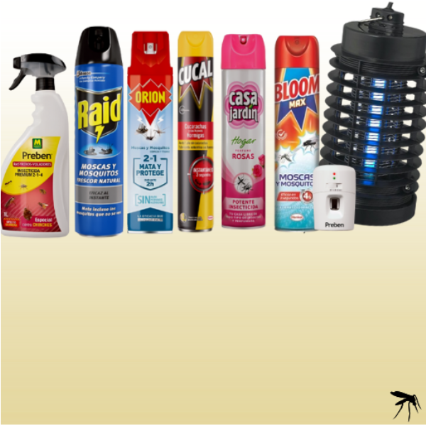 Repelentes e insecticidas