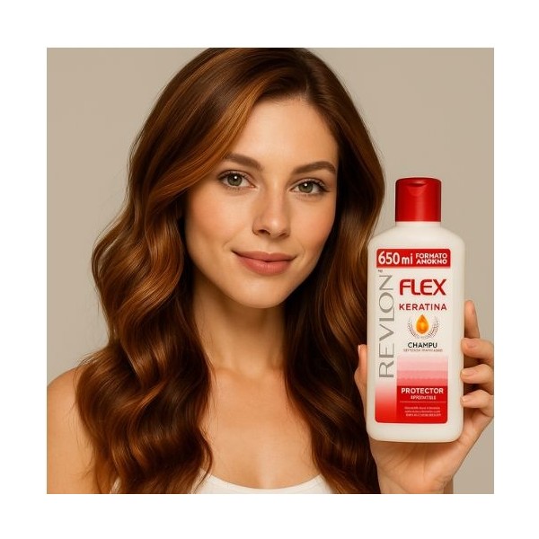 Flex champú Protector del Color 650ml – Protector del Color con Filtro UV