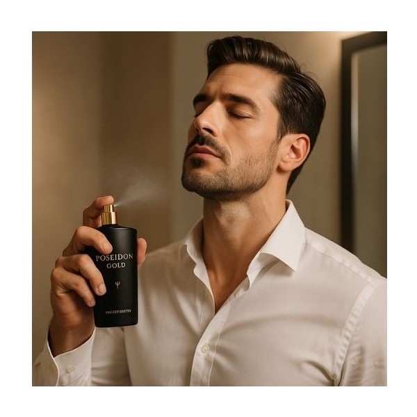 Poseidon Gold EDT for men 150ml – Elegancia, poder y estilo en cada nota