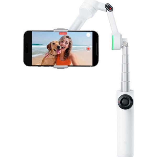 Insta360 flow 2 pro blanco / estabilizador para smartphone | estabilización de 3 ejes