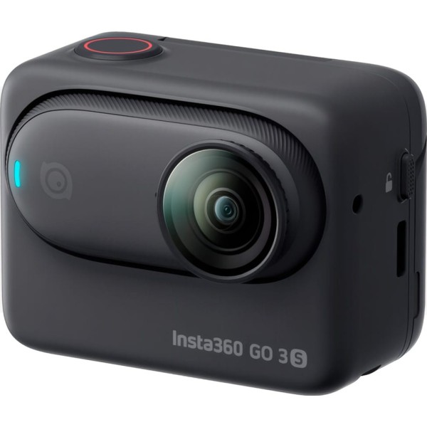 Insta360 go 3s black / cámara de acción 4k, 128gb | Cámara de acción 4K ultracompacta con 128GB y Action Pod